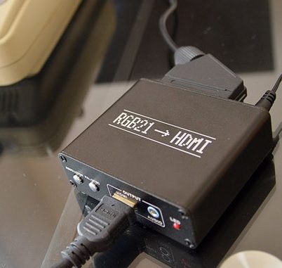 RGB21-HDMI変換アダプタ
